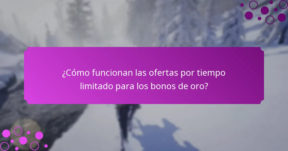 ¿Cuáles son los eventos mensuales y semanales para los bonos de oro?