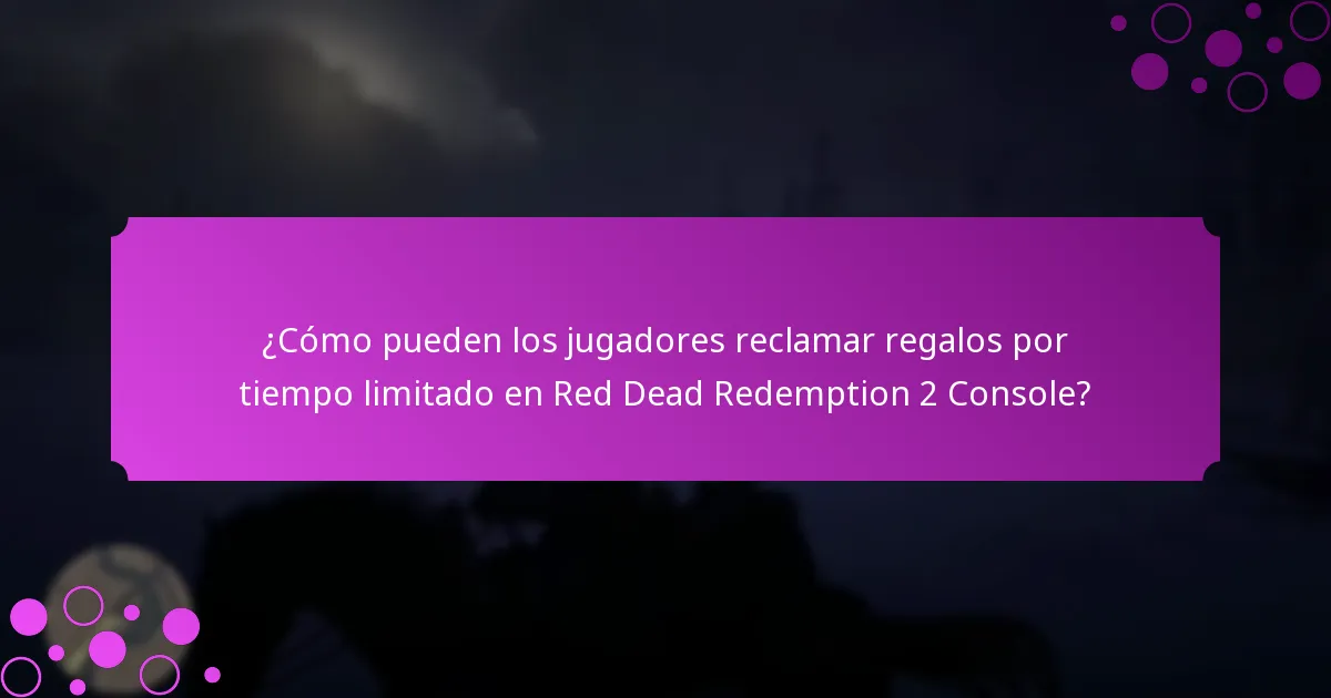 ¿Qué bonificaciones especiales están disponibles para los jugadores de Red Dead Redemption 2 Console?