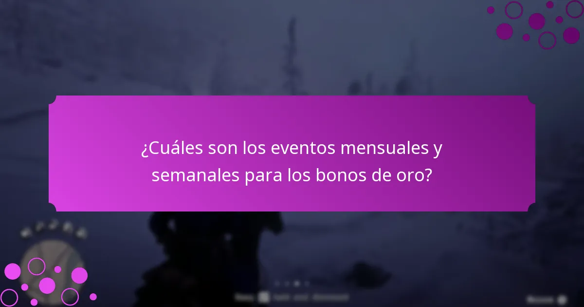 ¿Cómo funcionan las ofertas por tiempo limitado para los bonos de oro?