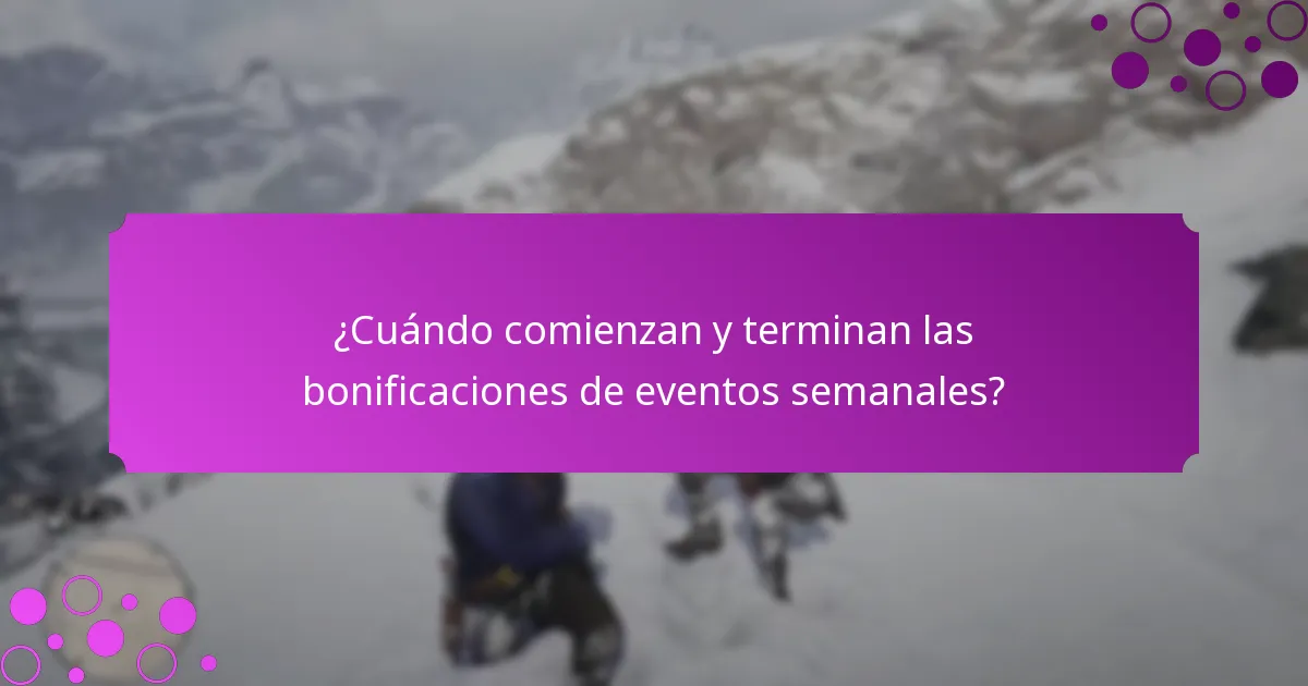 ¿Qué estrategias pueden mejorar las ganancias de las bonificaciones semanales?