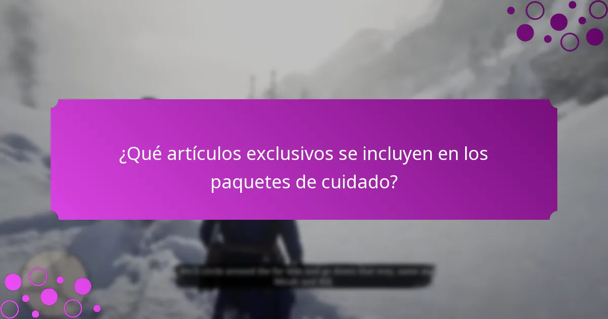 ¿Qué promociones especiales están disponibles para los paquetes de cuidado?