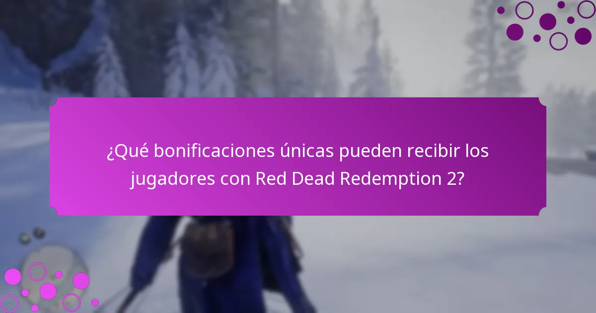 ¿Qué bonificaciones únicas pueden recibir los jugadores con Red Dead Redemption 2?