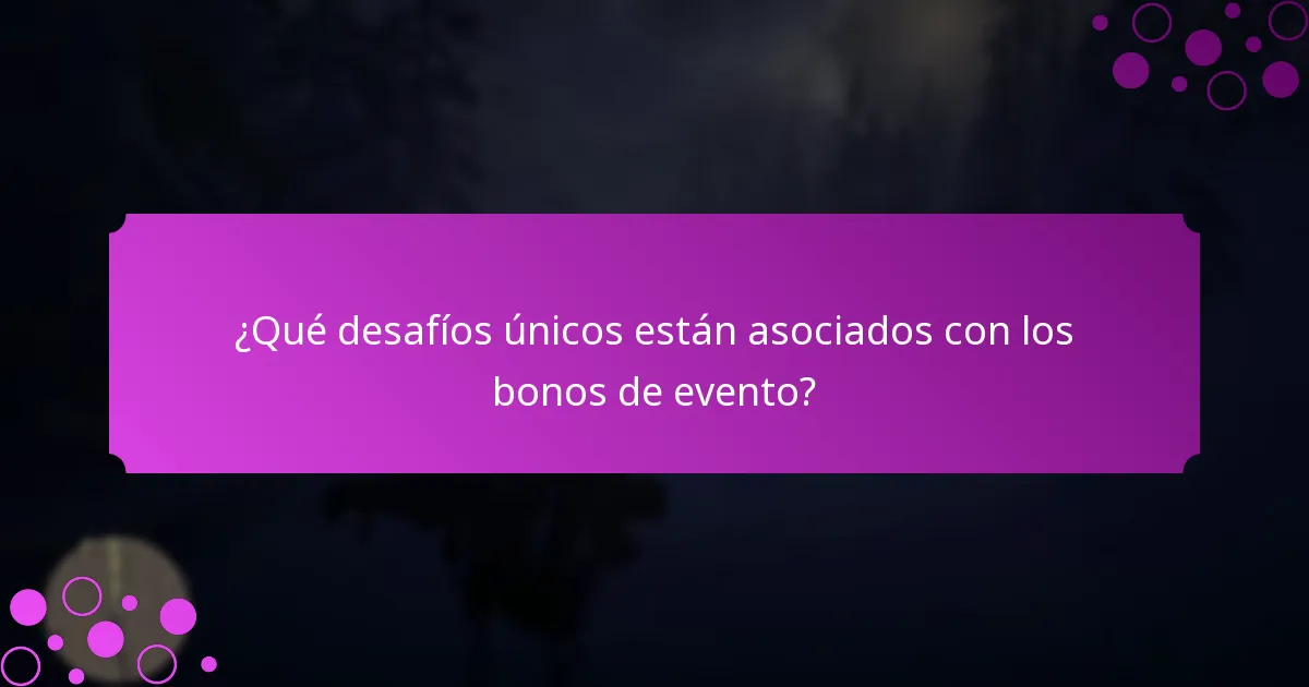 ¿Qué recompensas exclusivas pueden ganar los jugadores de los bonos de evento?